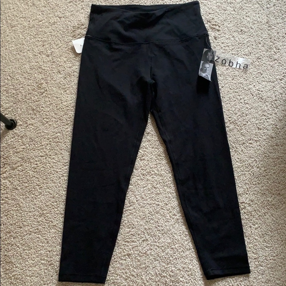 NWT Black workout pants (soft material!)